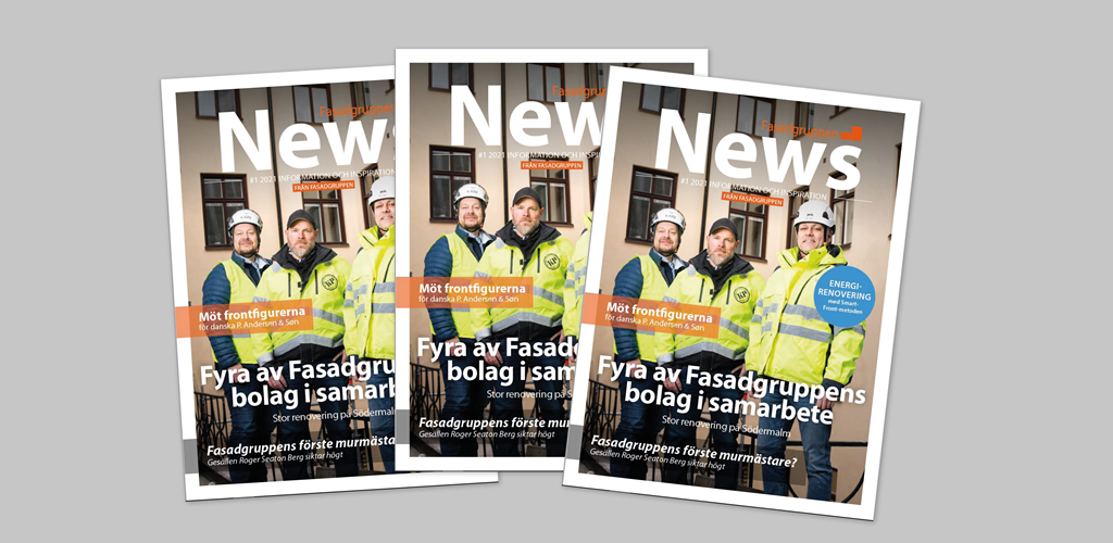 Fasadgruppen News - nytt nummer ute nu!