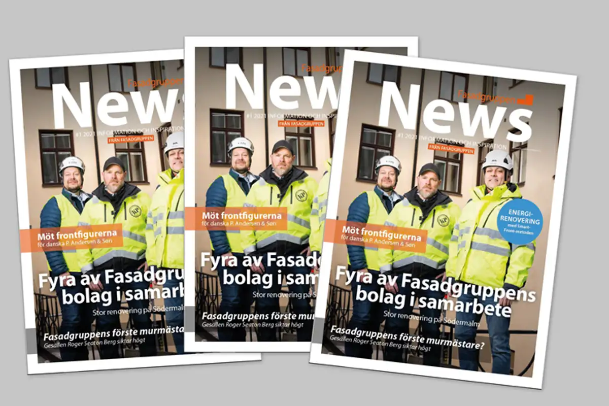 Fasadgruppen News - nytt nummer ute nu!