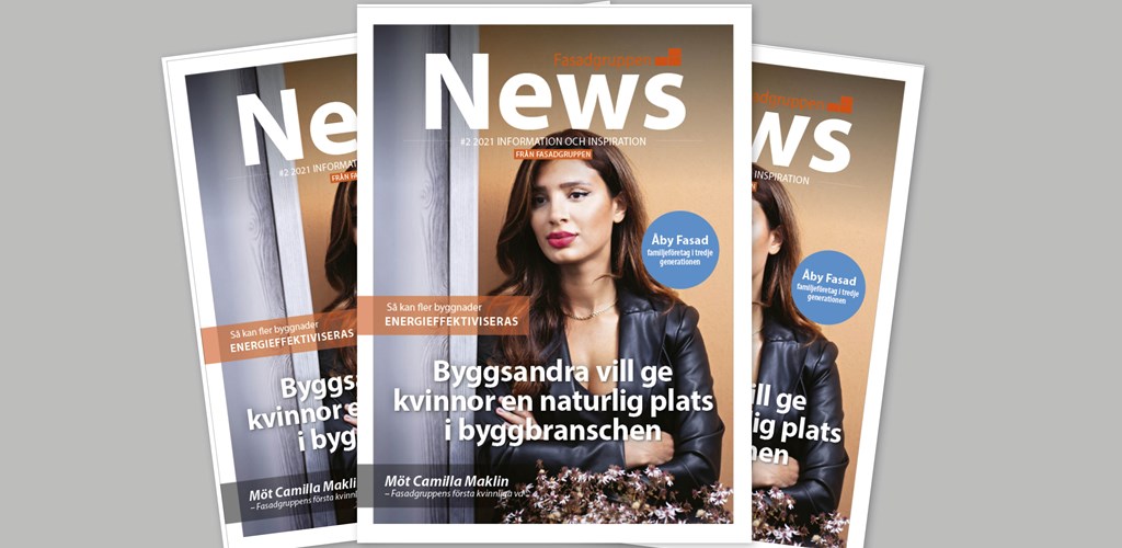 Nytt nummer av Fasadgruppens kundtidning ute nu!